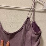 Forever 21 Purple Ribbed Low Back Tank Bodysuit Photo 5