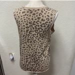 Zoe & Liv  Tan Leopard Print Muscle Tee Photo 1