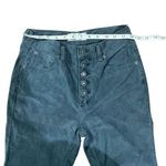 We The Free  gray blue Corduroy women’s pants high rise button fly size 25 Photo 5