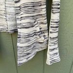 Lou & grey Open Front Cardigan Sweater Womens XS Cream Knit Pockets Photo 3