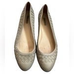 Bottega Veneta  Intrecciato Tan Ballet Flats Size 40 Neutral Minimalist Classic. Photo 6