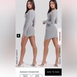 House Of CB  'Cici' French Grey A-Line Mini Skirt NWOT Size‎ M Photo 12