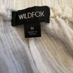 Wildfox Paper Bag Cotton Shorts White Size M Photo 7