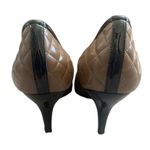 Bruno Magli Quilted Leather Cap Toe Pumps Size‎ 40 EUC Photo 2