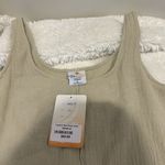 Sea Breeze of CA Womens Swim Coverup Large Tan/Beige‎ Cotton Beach USA Tan Photo 2