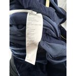 Fabletics Velour Zip Wide Leg Jumpsuit Navy Blue L Loungewear Y2K Athleisure Photo 6