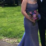 Sherri Hill Purple Glittery Prom Dress! Photo 5