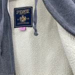 PINK - Victoria's Secret Victoria‎ Secret Pink Gray Full Zip Hoodie Jacket 
Sherpa Lining Pockets SP Photo 7