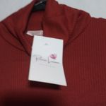 Sweet Adelyn Rust Red Ribbed Turtleneck Long Sleeve Dress Casual Size M Size M Photo 5