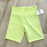 Forever 21 NWT  Lime Green Biker Shorts Size S Photo 0