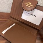 Coach Medium Corner Zip Wallet In Signature Canvas c0082 Photo 4