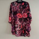 Catalina  Floral Kimono Jacket Photo 6