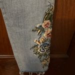Driftwood  Jackie Floral Embroidery Cropped Jeans Size 27 Photo 5