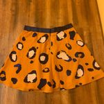 3.1 Phillip Lim  mini skirt women’s 14 animal print orange blue high wais… Photo 3