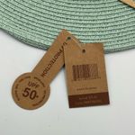 NWT C.C. Mint Green Straw Panama Hat with Braided Band Photo 4