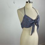 Jen's Pirate Booty Free People Jen’s Pirate Booty Paisley Tie Front Paisley Top Large Photo 1