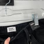 Simple Society NWT  Star Embellished Super High Rise Straight Jeans Photo 6