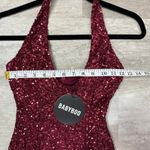 Babyboo NEW Odette Maxi Dress In Wine Cocktail Mermaid Gown Size Small Photo 8