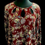 Apt. 9  Womens Tunic Dress, Keyhole Scoop Neckline Photo 1