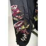 NWT New Designer Natori S Silky Black Embroidered Pajamas PJ's Womens Satin Tank Photo 9