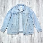 Style & Co Light Blue Denim Jacket L Photo 1