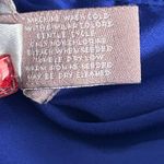 Chico's ‎ Womans Button Up Shirt Size Small OR 0 Royal Blue Professional Career Photo 5