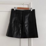 Stradivarius  Leather Skirt Photo 2