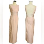 Watters and Watters Pink Formal Gown, Low Back, Rhinestone Back Straps, size 4 Photo 1