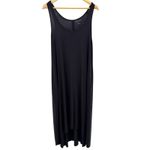 Universal Standard  Athena Black Jersey Maxi Dress XS‎ 10/12 Pockets Photo 2