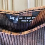 SheIn Women’s Ribbed Knit Tie Dye Cropped Tank Top SzL Photo 3