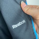 Reebok black Athletic capris with contrast navy inserts size S Photo 5