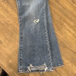 Daze Shy Girl High Rise Crop Flare Jeans Size: 28 Waist Blue Photo 5