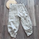 IC by Connie K 100% linen 3 piece set lagenlook art to wear colorblock Gray Size L Photo 4