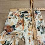 Peruvian Connection  Women’s Cotton Floral Watercolor Pant Size 6 Photo 2