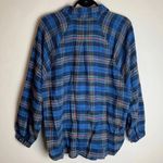 American Eagle AE Oversized Flannel Plaid Shirt  Photo 1