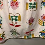 Anthropologie $58 EUC x Mary O'Malley Flannel Button-Up Bug Print Sleep Top XS Photo 8