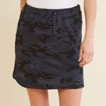 Sundry  BLACK CAMO SATURDAY SKIRT Photo 0