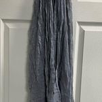 Stella & Dot  Women Gray with Metallic Thread Wrap Scarf - EUC Photo 0