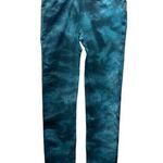 Free People  Womens Good Karma Tie Dye Yoga Leggings Blue Peacock Size XS/S Photo 0
