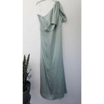 Sachin + Babi  One shoulder Chelsea Gown Ice‎ Blue Size 20W Photo 3
