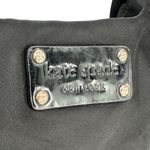 Kate Spade  | Stevie Black Nylon Patent Leather Zip Tote Shoulder Diaper Bag Photo 3
