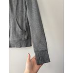 Lululemon Scuba Hoodie *Light Cotton Fleece Heathered Speckled Black Size 8 Photo 3