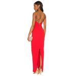 Nookie Trinity Gown in Cherry Medium New Womens Long Maxi Dress Photo 1