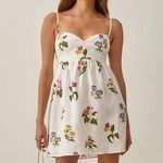 Reformation 1HR SALE ⚡ Martin Linen Dress (Botanical) Photo 0