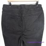 Madewell NEW  Pull-On Skinny Flare Jeans in‎ Black Frost, 33 Photo 10