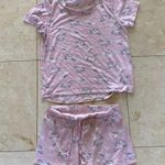 Jaclyn Intimates  Unicorn Pajama Set Sz Large Photo 0