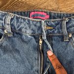 Edikted  Blue Heart Cutout Straight Leg Jeans Photo 1