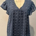 Impressions Babydoll Blue Top size S by entro Photo 0