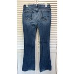 Arizona Jeans Arizona Jean Co Denim Flare Jeans Med Wash Size 9 Long Low Rise Zip Photo 3