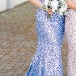 Jovani Purple Prom Dress Sparkly Photo 3